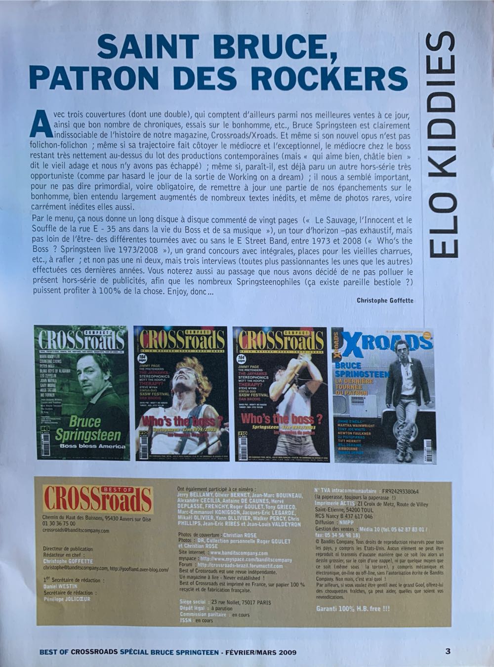 (The Best Of) Crossroads  (February) magazine collectible [Barcode 378069340500500030] - Main Image 2