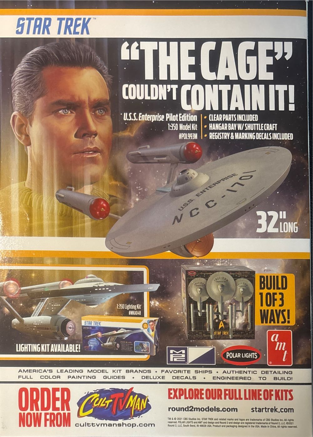 Star Trek Explorer #01  (December) magazine collectible [Barcode 07391701005901] - Main Image 2