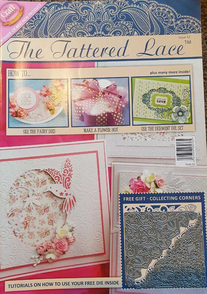 Tattered Lace - With Collecting Corners Cutting Dies   magazine collectible [Barcode 5060349469765] - Main Image 1
