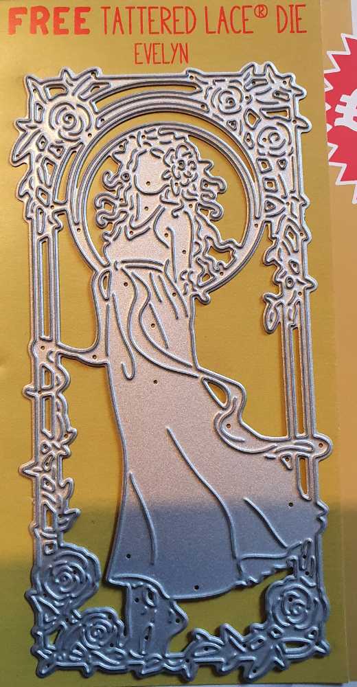 Tattered Lace - With Evelyn Cutting Die  magazine collectible [Barcode 9772397699006] - Main Image 2