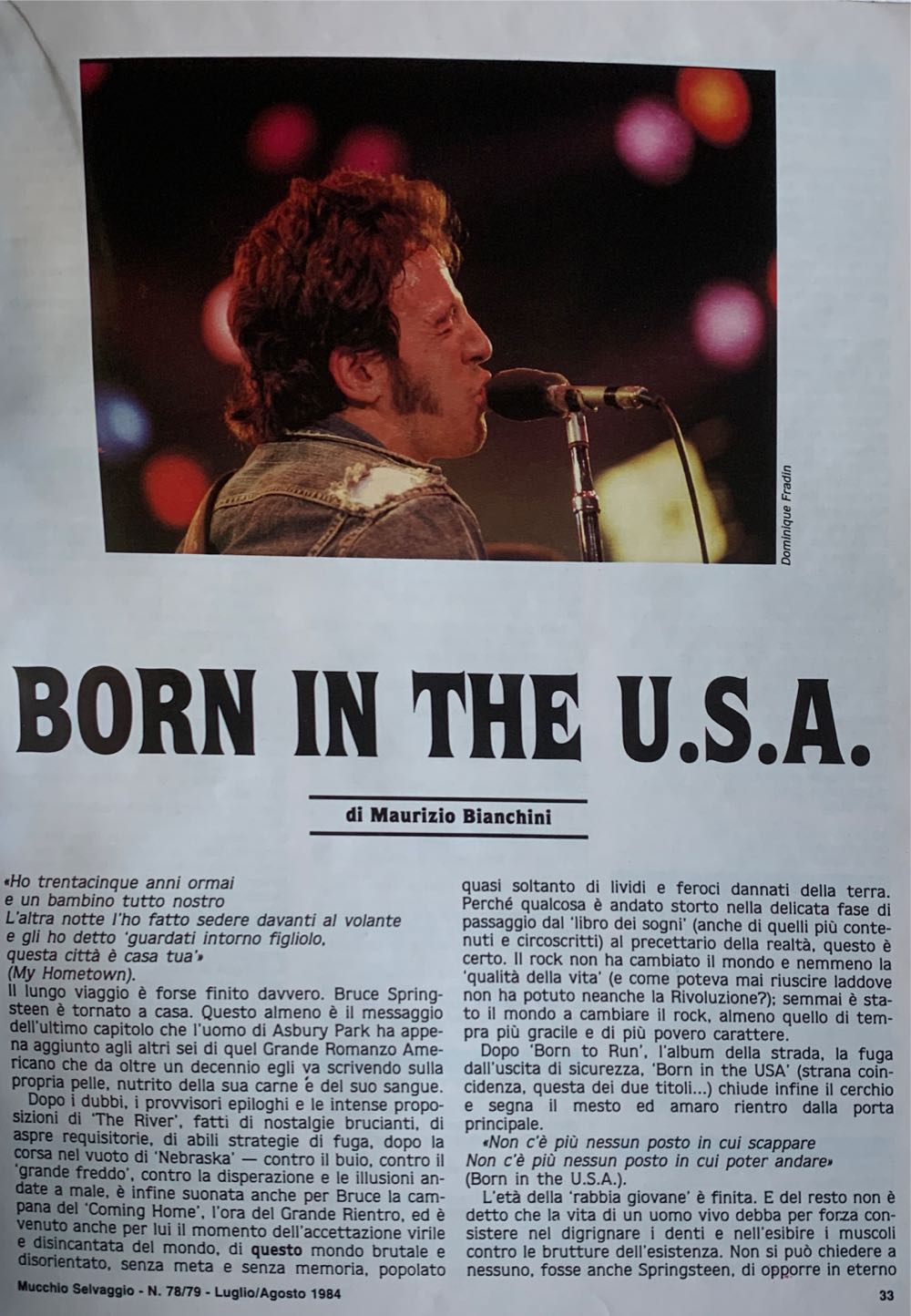 IL Mucchio Selvaggio  (July) magazine collectible - Main Image 2