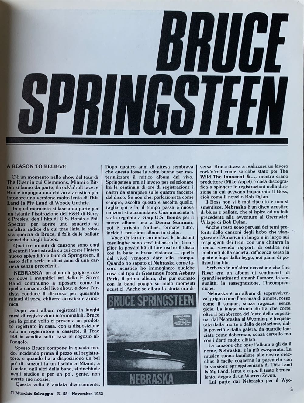 IL Mucchio Selvaggio  (November) magazine collectible - Main Image 2