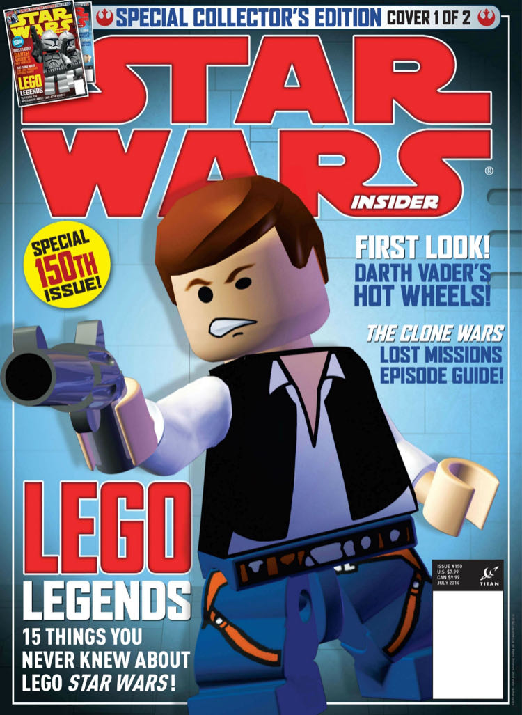 Star Wars Insider 150  magazine collectible [Barcode 07480801805550] - Main Image 1
