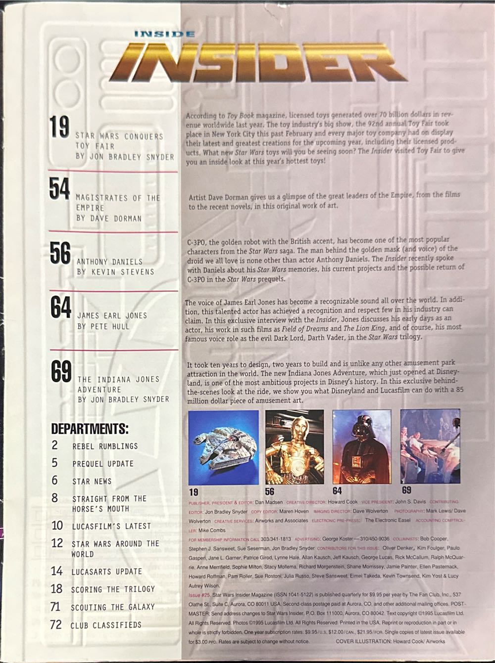 Star Wars Insider  (March) magazine collectible [Barcode 01609279609752] - Main Image 3