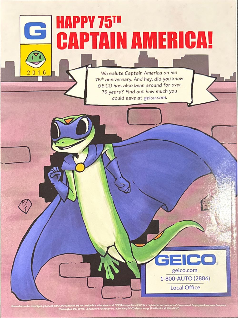 Captain America 75th Anniversary #1  (March) magazine collectible [Barcode 75960608425800111] - Main Image 2