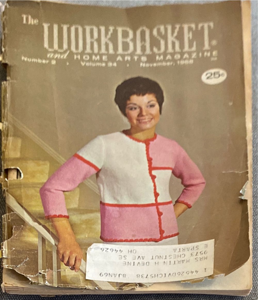 WORKBASKET  (November) magazine collectible - Main Image 1