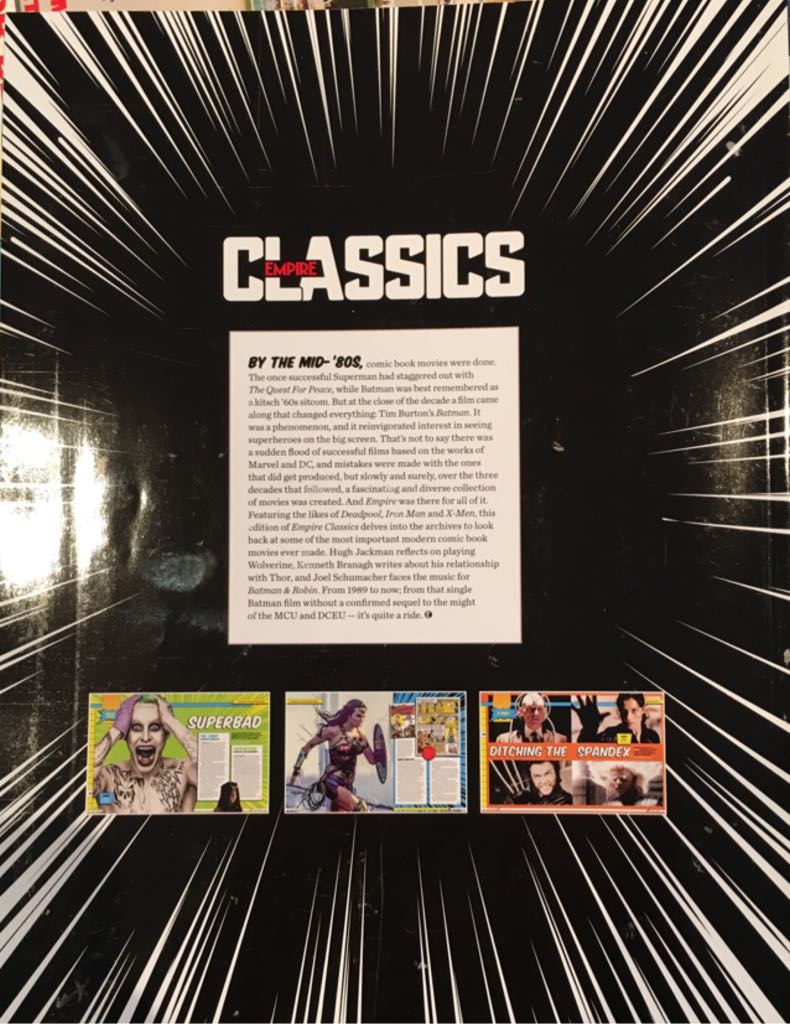 Rise Of The Comic Book Movie  magazine collectible - Main Image 2