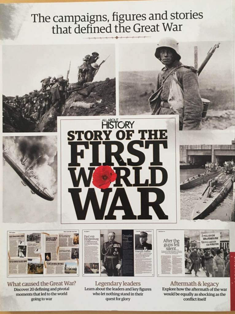 All About History Story Of The First World War  magazine collectible - Main Image 2