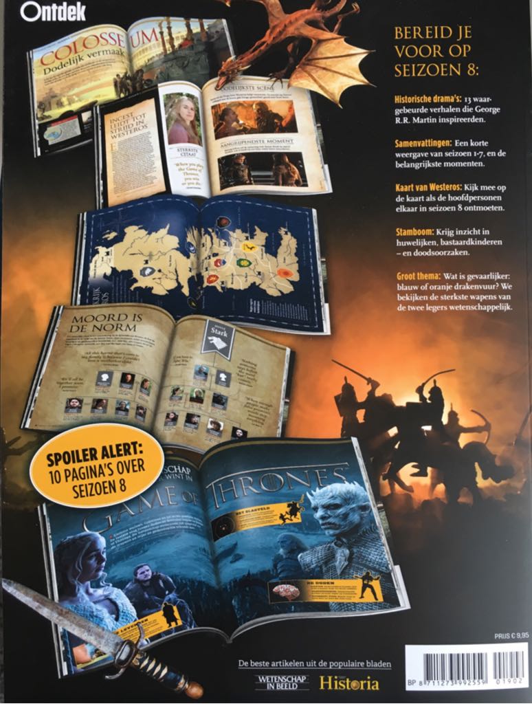 Ontdek De Geschiedenis Achter Game Of Thrones  magazine collectible - Main Image 2