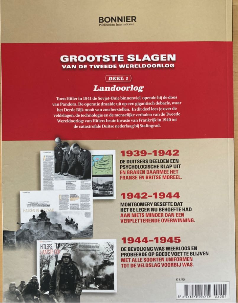 Grootste Slagen Van De Tweede Wereldoorlog Landoorlog  magazine collectible - Main Image 2