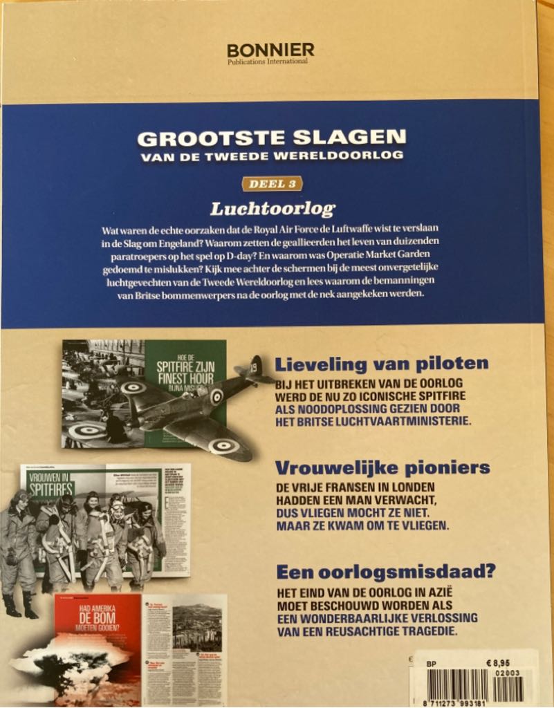 Grootste Slagen Van De Tweede Wereldoorlog Luchtoorlog  magazine collectible - Main Image 2