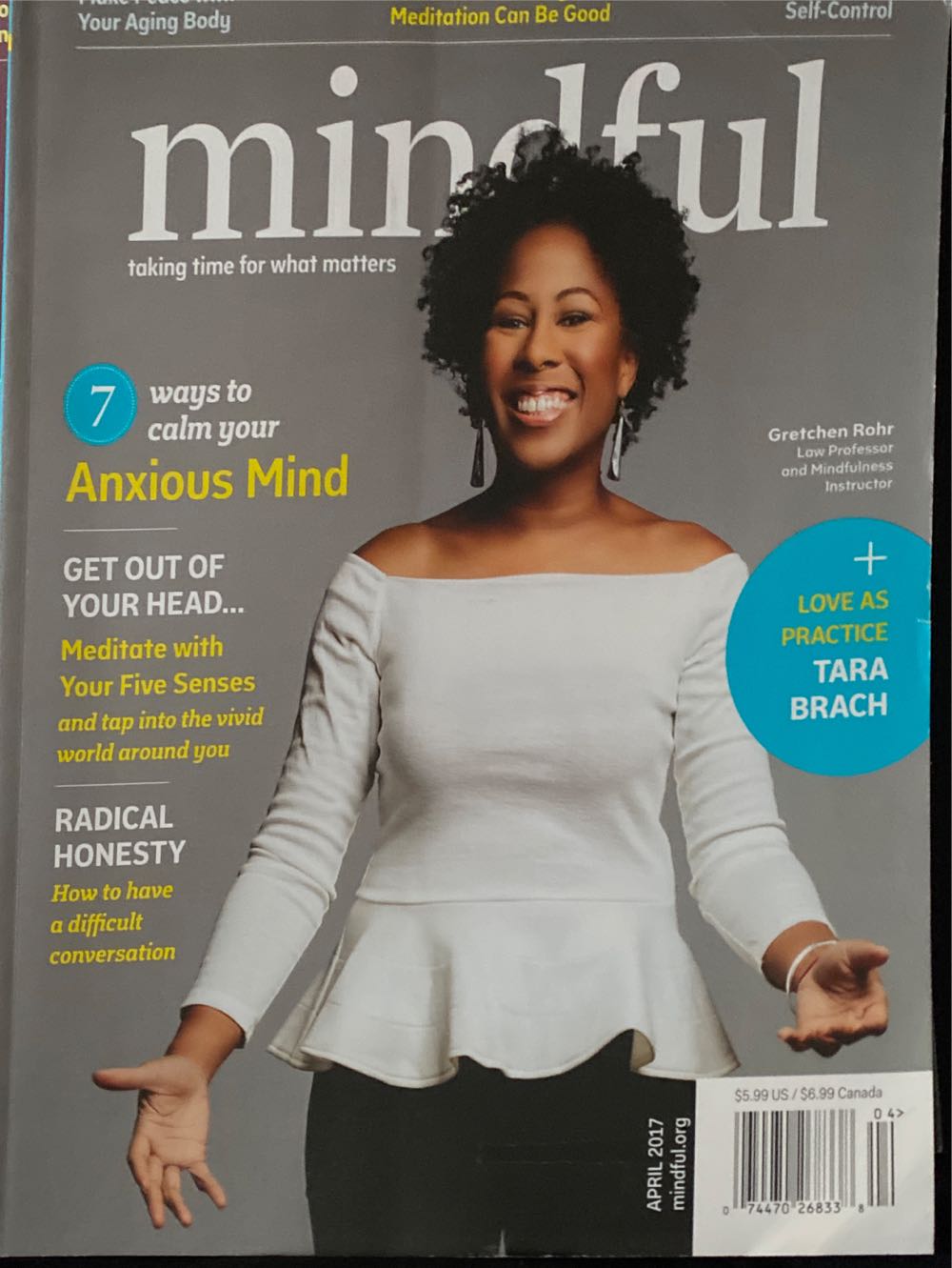 Mindful  (April) magazine collectible - Main Image 1