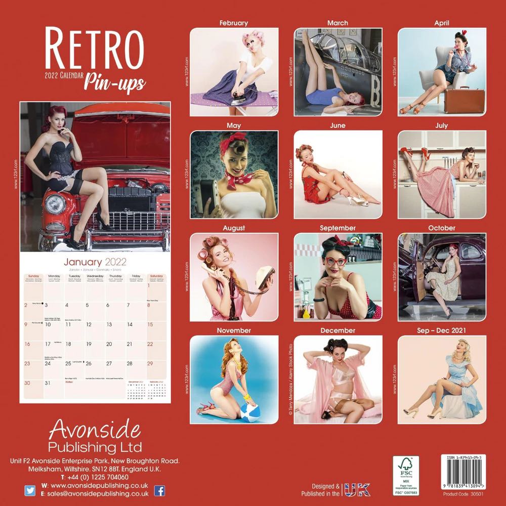 Avonside pin-ups  magazine collectible [Barcode 9781839413094] - Main Image 2