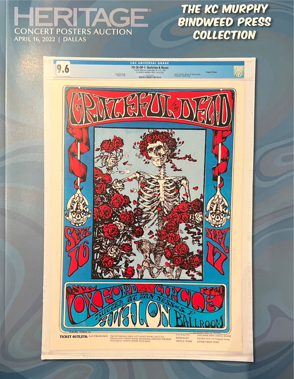 Heritage Concert Posters Auction  (April) magazine collectible - Main Image 1