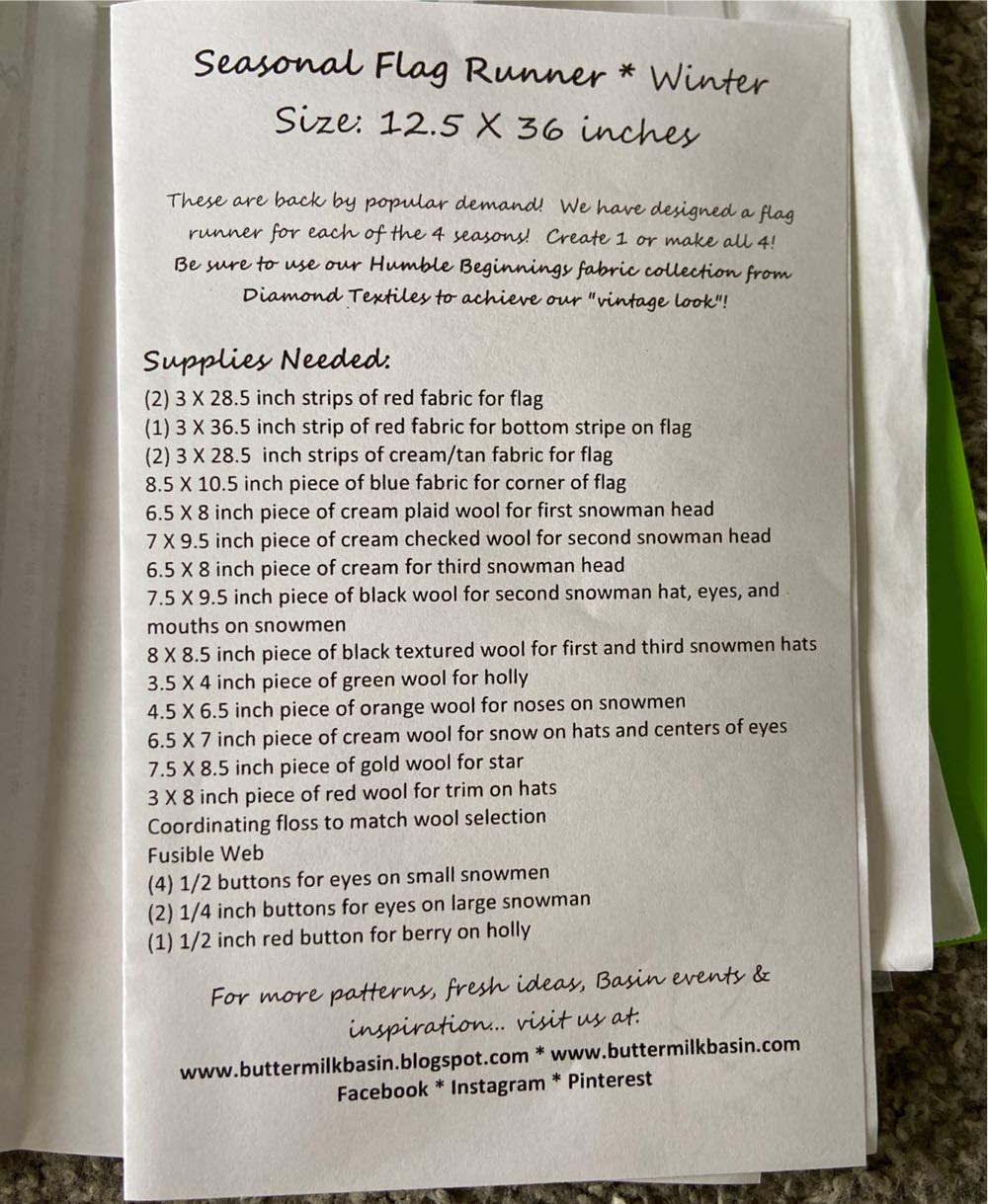 Seasonal Flag Winter  magazine collectible - Main Image 2