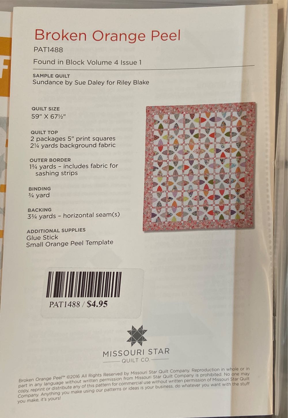 Broken Orange Peel  magazine collectible - Main Image 2