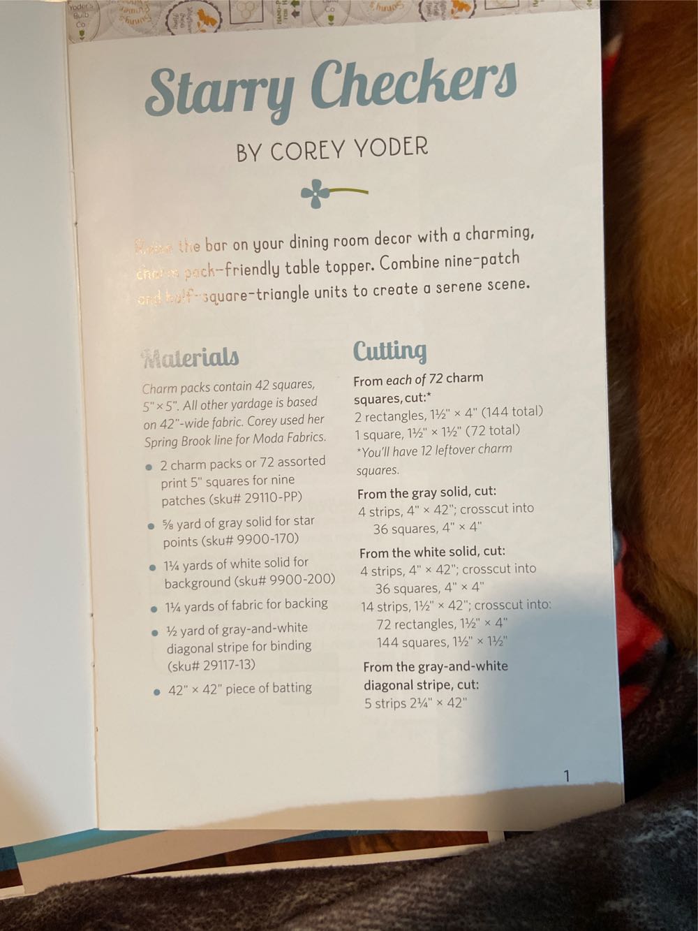 Starry Checkers  magazine collectible - Main Image 2