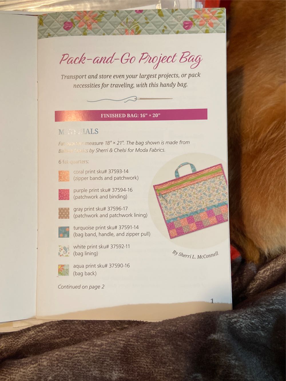 Pack And Go Project Bag  magazine collectible - Main Image 2