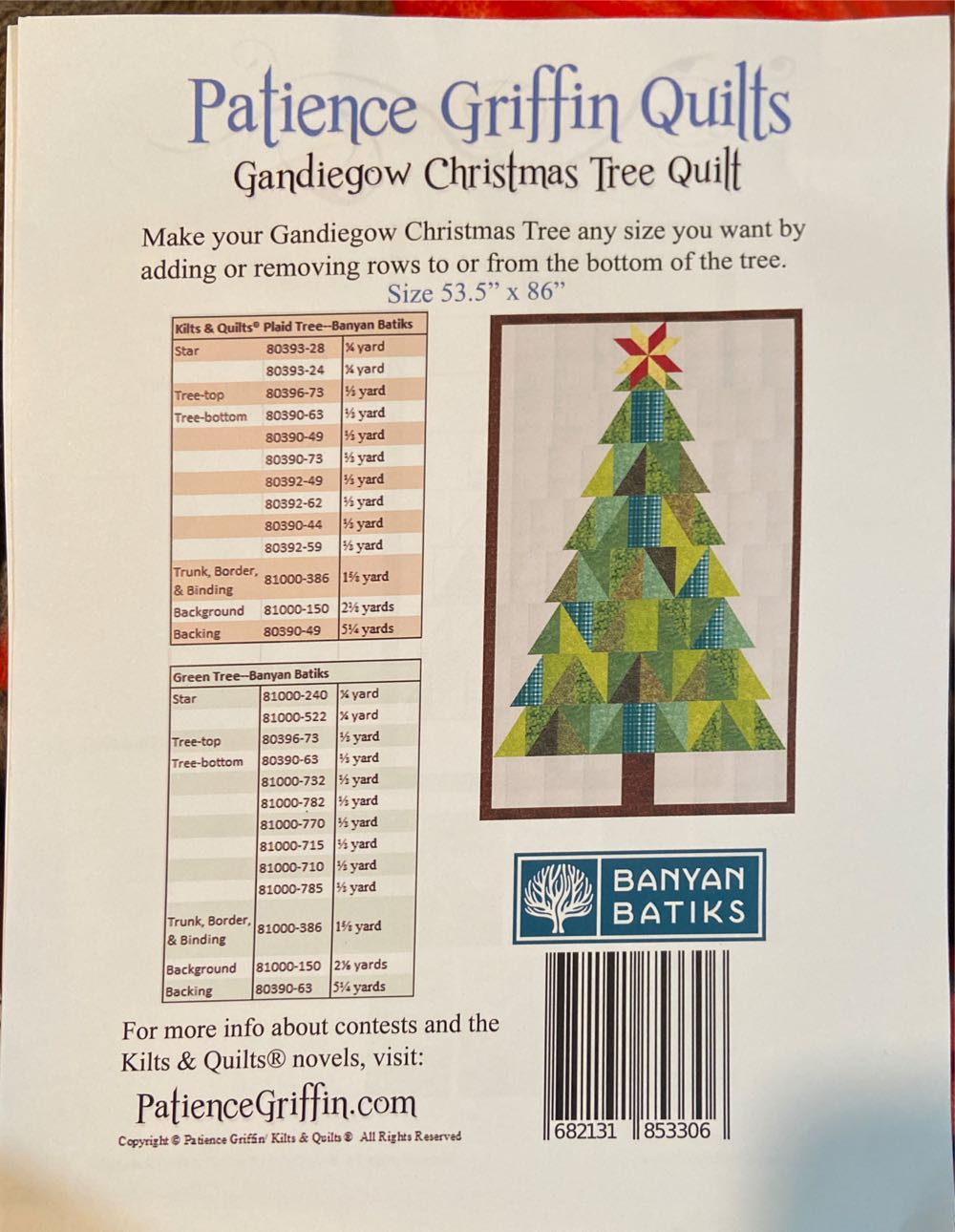 Gandiegow Christmas Tree  magazine collectible - Main Image 2