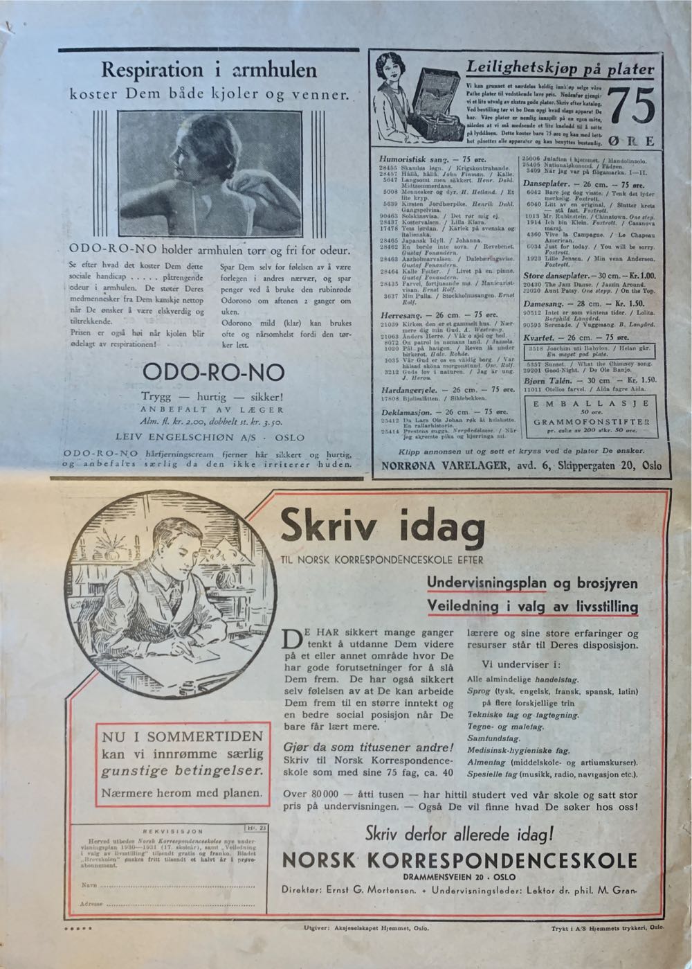 Hjemmet (H)  (June) magazine collectible - Main Image 2