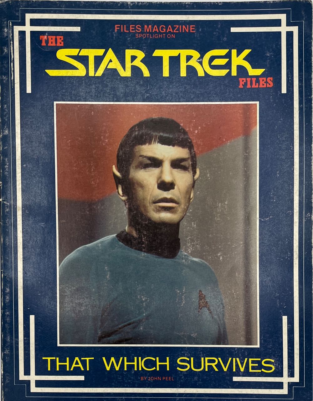 The Star Trek Files That Which Survived (November) magazine collectible - Main Image 1