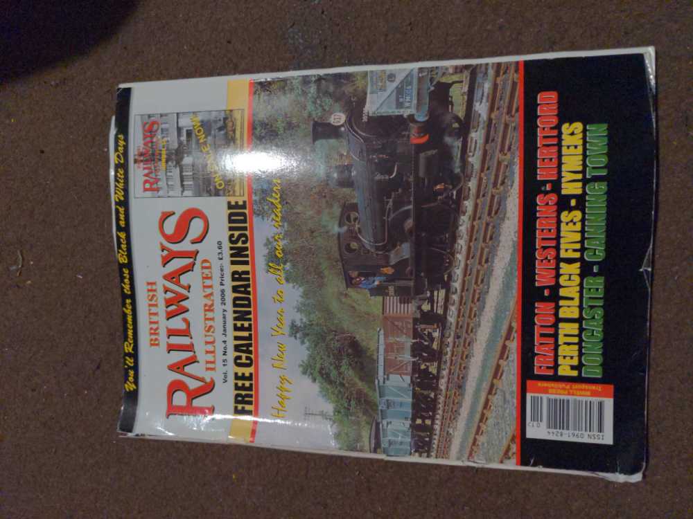 British Railways Illustrated March Steam Rail Trains  (January) magazine collectible [Barcode 9770961824021] - Main Image 2