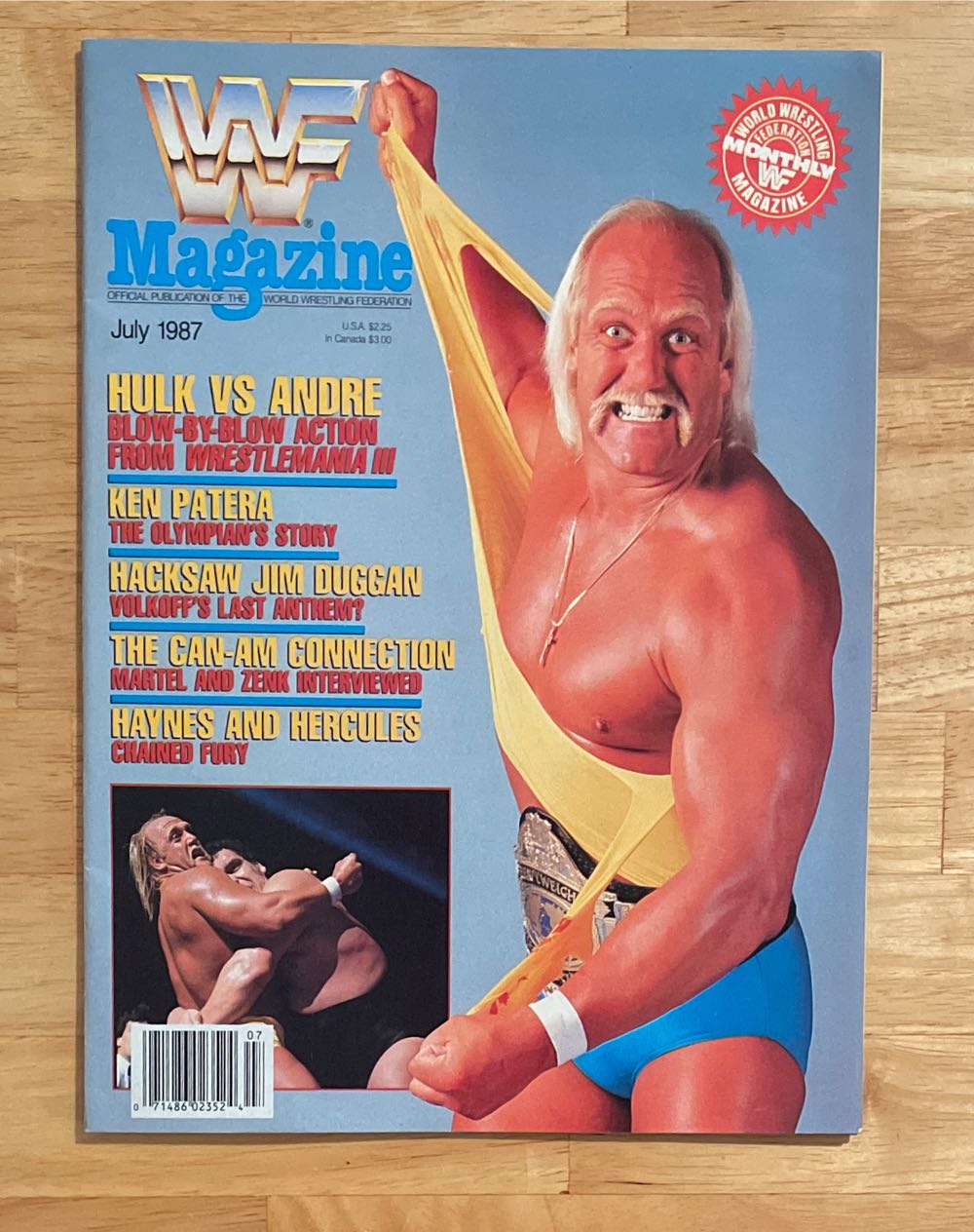 WWF Magazine  (July) magazine collectible [Barcode 07148602352407] - Main Image 1