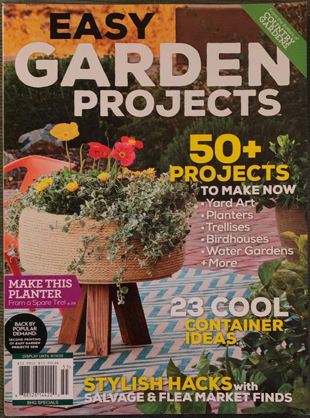 Easy Garden Projects  (June) magazine collectible [Barcode 88852614422055] - Main Image 1