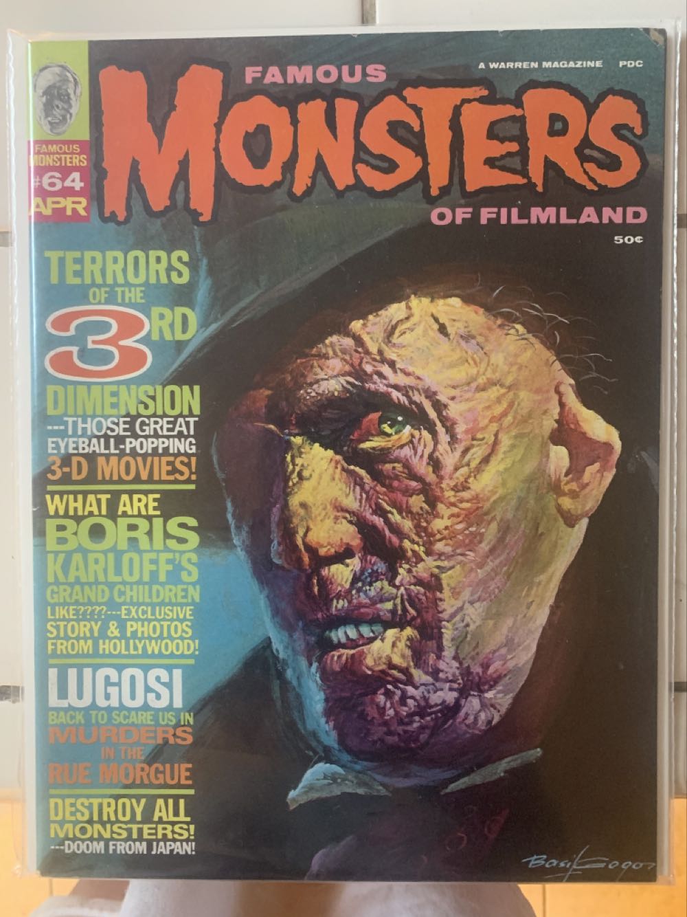 Famous Monsters Of Filmland  (April) magazine collectible - Main Image 2