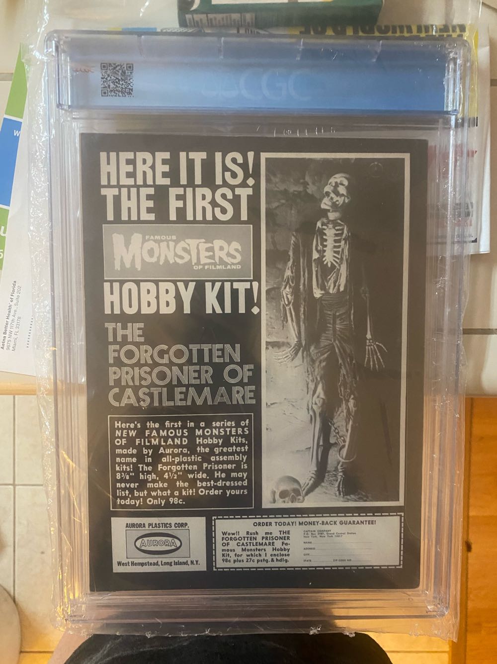 Famous Monsters Of Filmland 1969 Yearbook  magazine collectible - Main Image 2