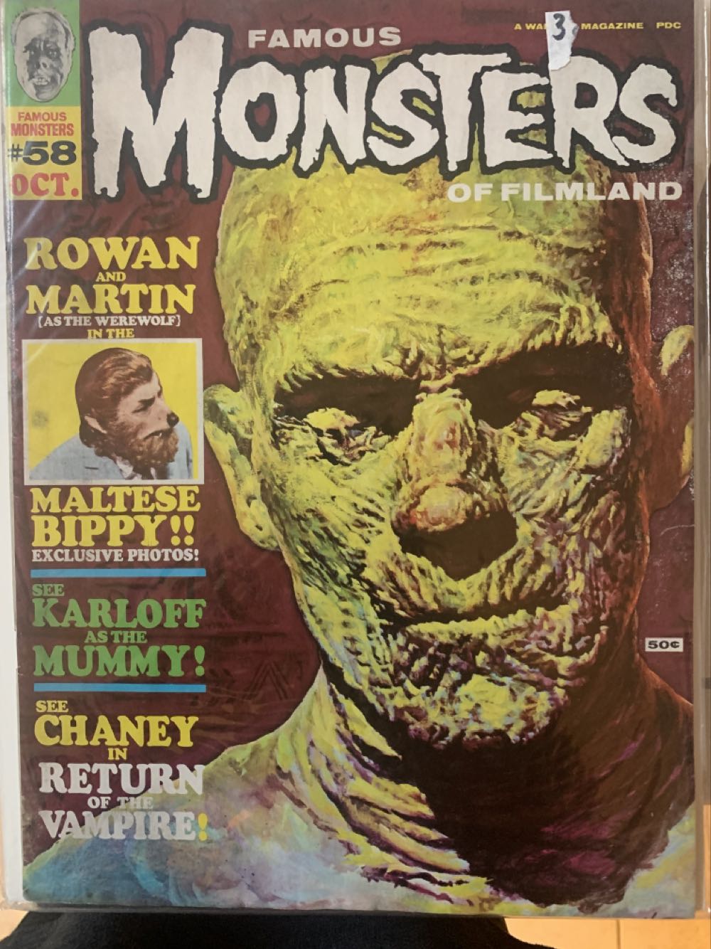 Famous Monsters Of Filmland  (October) magazine collectible - Main Image 2