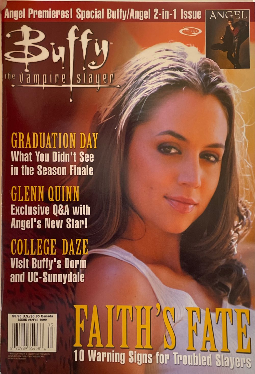 Angel Magazine  (September) magazine collectible [Barcode 07098935458693] - Main Image 1
