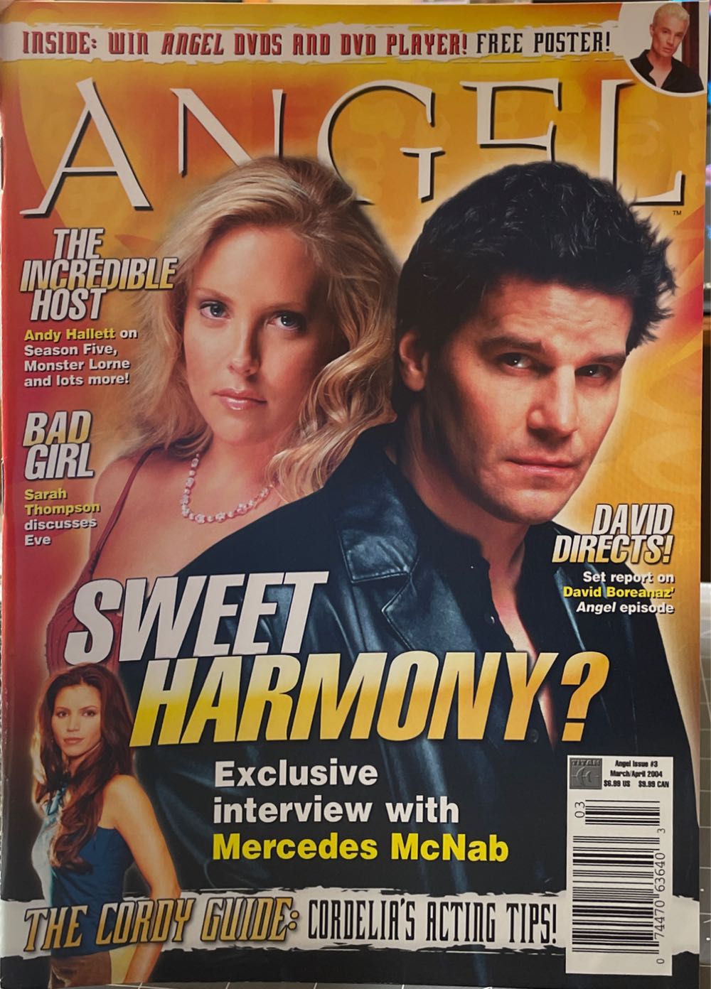 Angel Magazine  (April) magazine collectible [Barcode 07447063640303] - Main Image 1