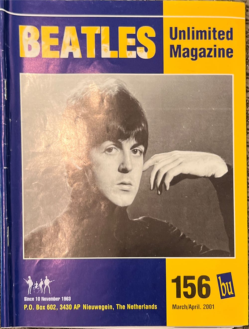 Beatles Unlimited Magazine 156  (March) magazine collectible - Main Image 1