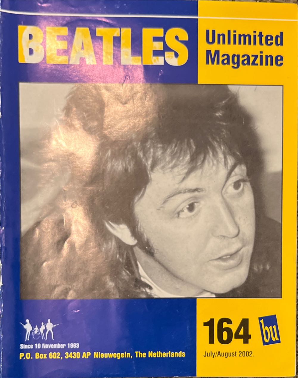 Beatles Unlimited Magazine 36
