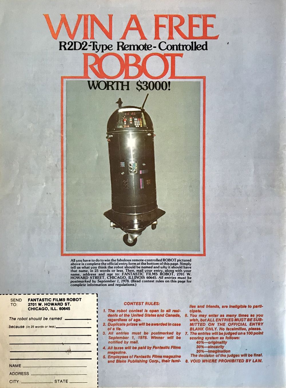 Fantastic Films  (June) magazine collectible - Main Image 2