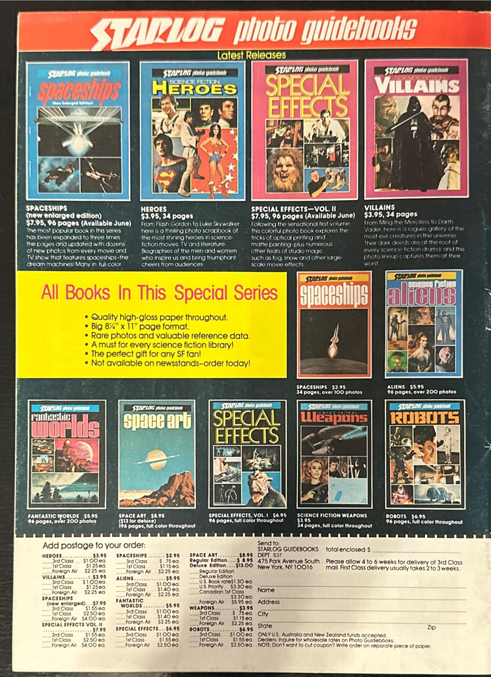 Starlog  (August) magazine collectible [Barcode 07189649112808] - Main Image 2