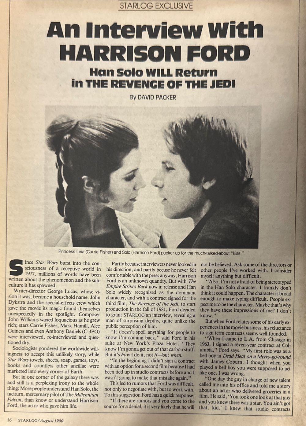 Starlog  (August) magazine collectible [Barcode 07189649112808] - Main Image 4