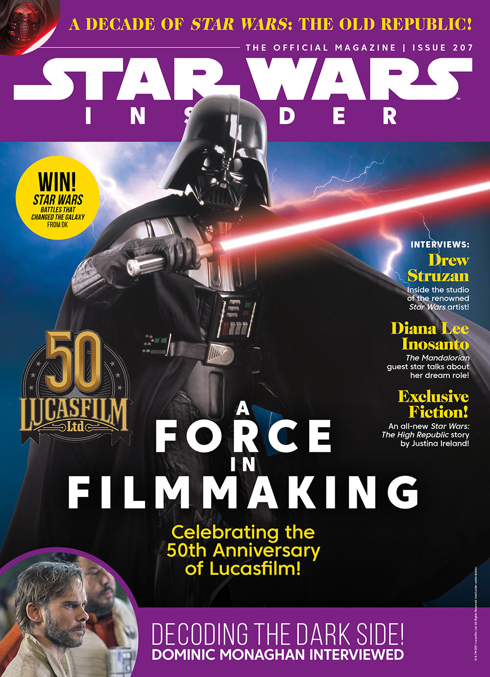 Star Wars Insider #207A  (January) magazine collectible [Barcode 07148601805607] - Main Image 1