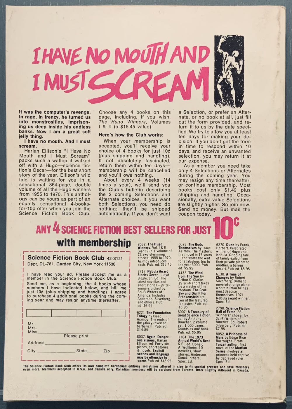 Analog Science Fiction And Fact  magazine collectible - Main Image 2