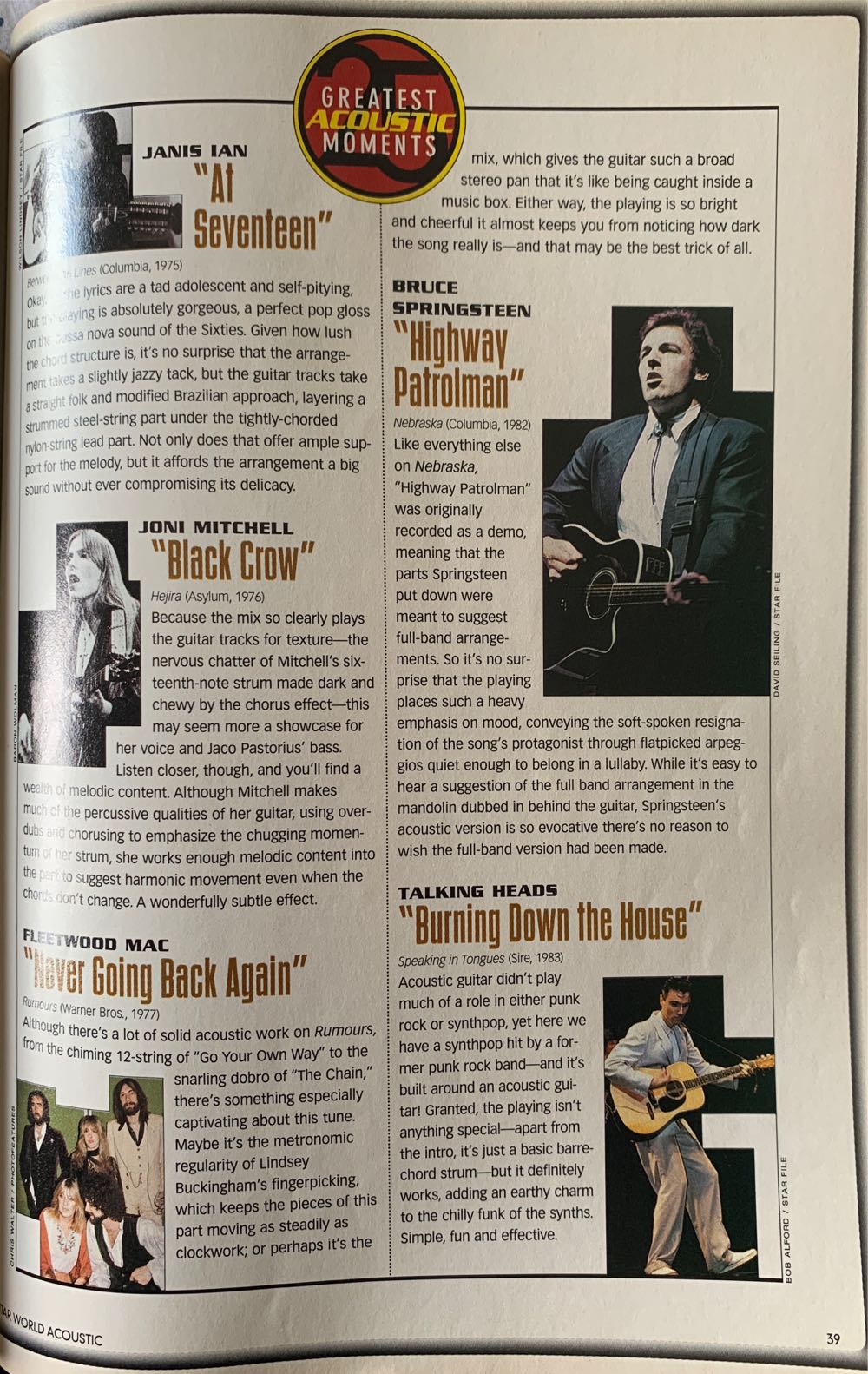 Guitar World Acoustic  magazine collectible [Barcode 07447088731723] - Main Image 2