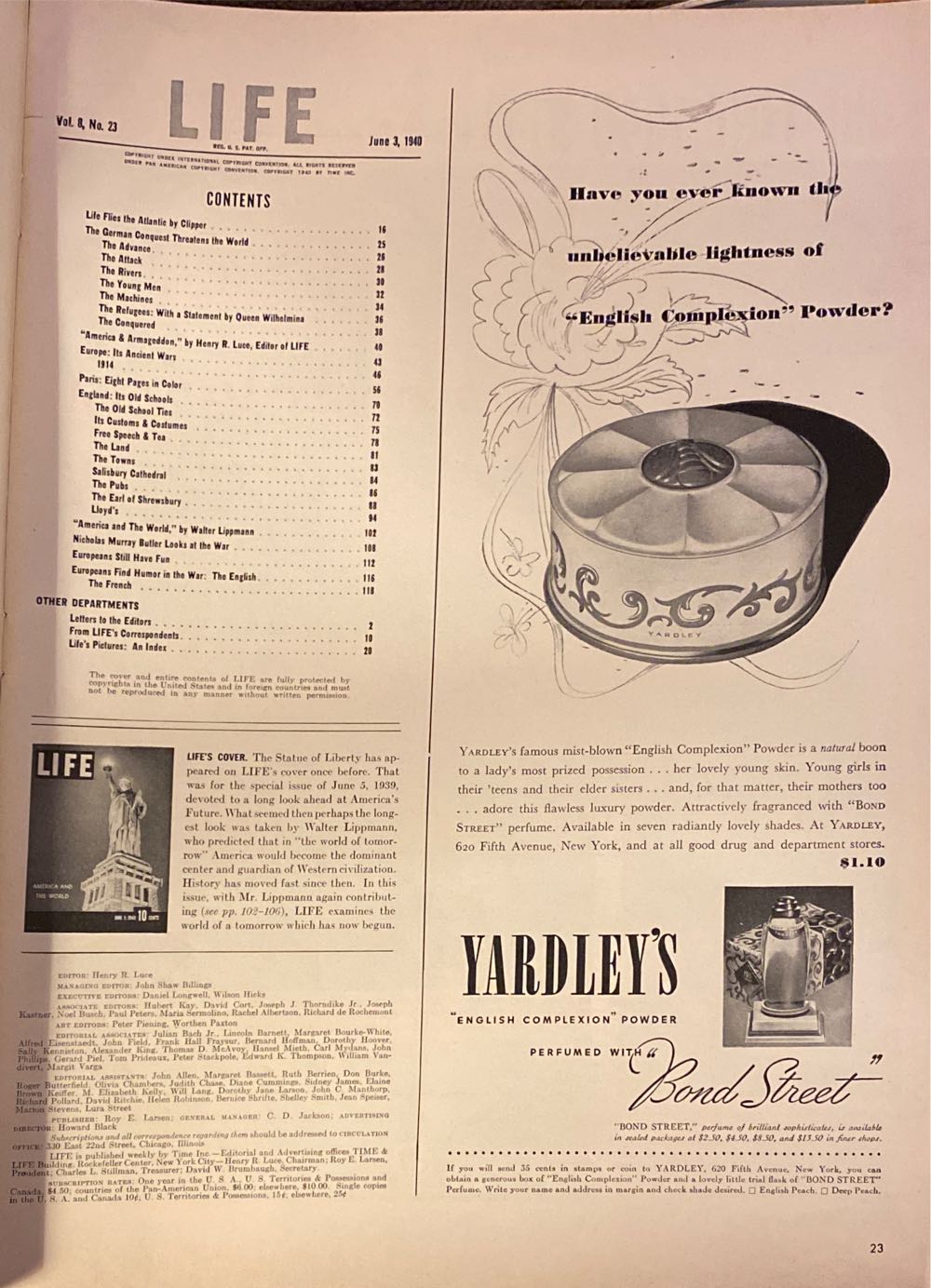 Life  (June) magazine collectible - Main Image 3