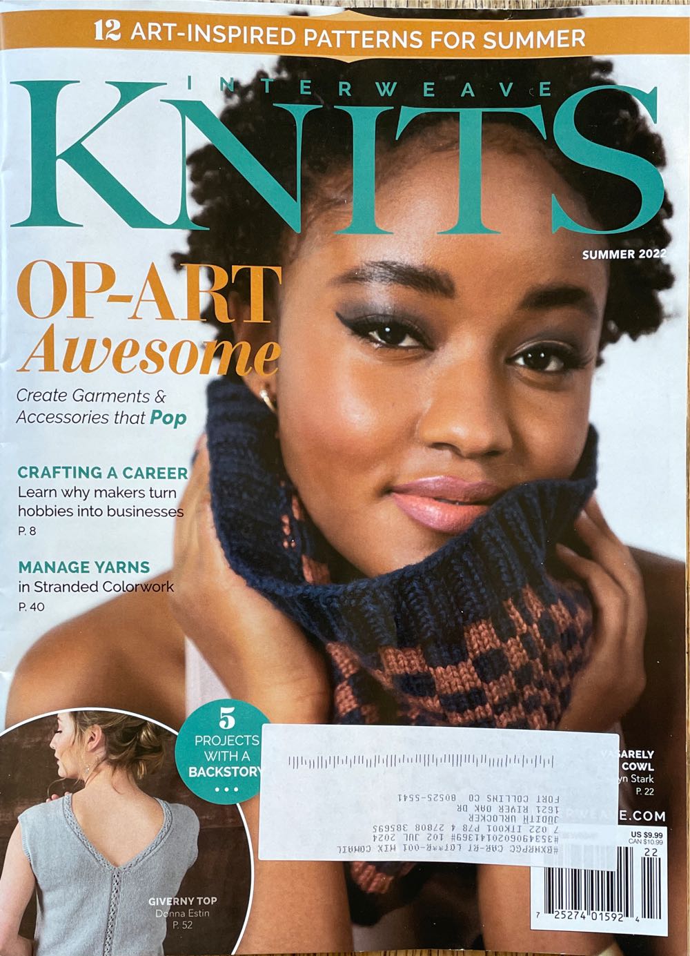Interweave Knits  magazine collectible - Main Image 1