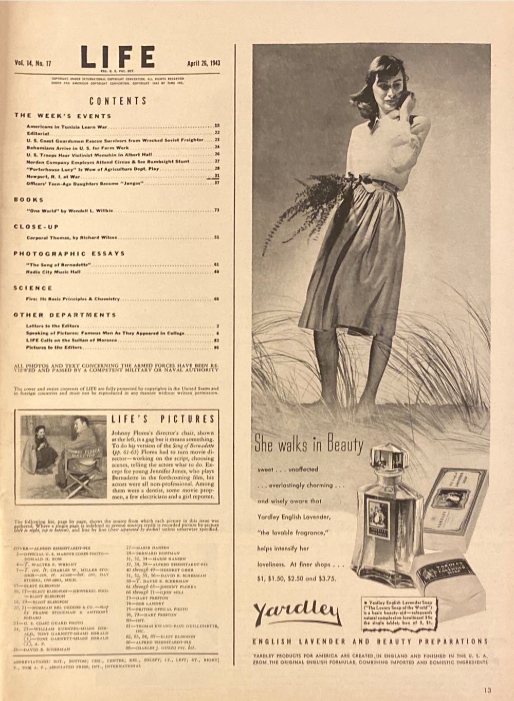 Life  (April) magazine collectible - Main Image 3