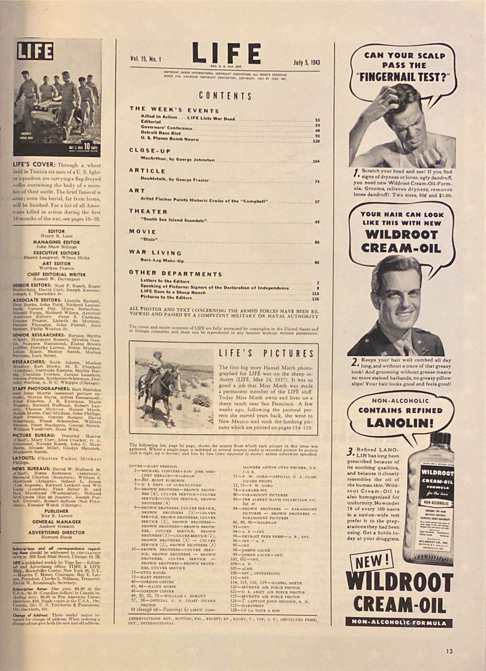 Life  (July) magazine collectible - Main Image 3