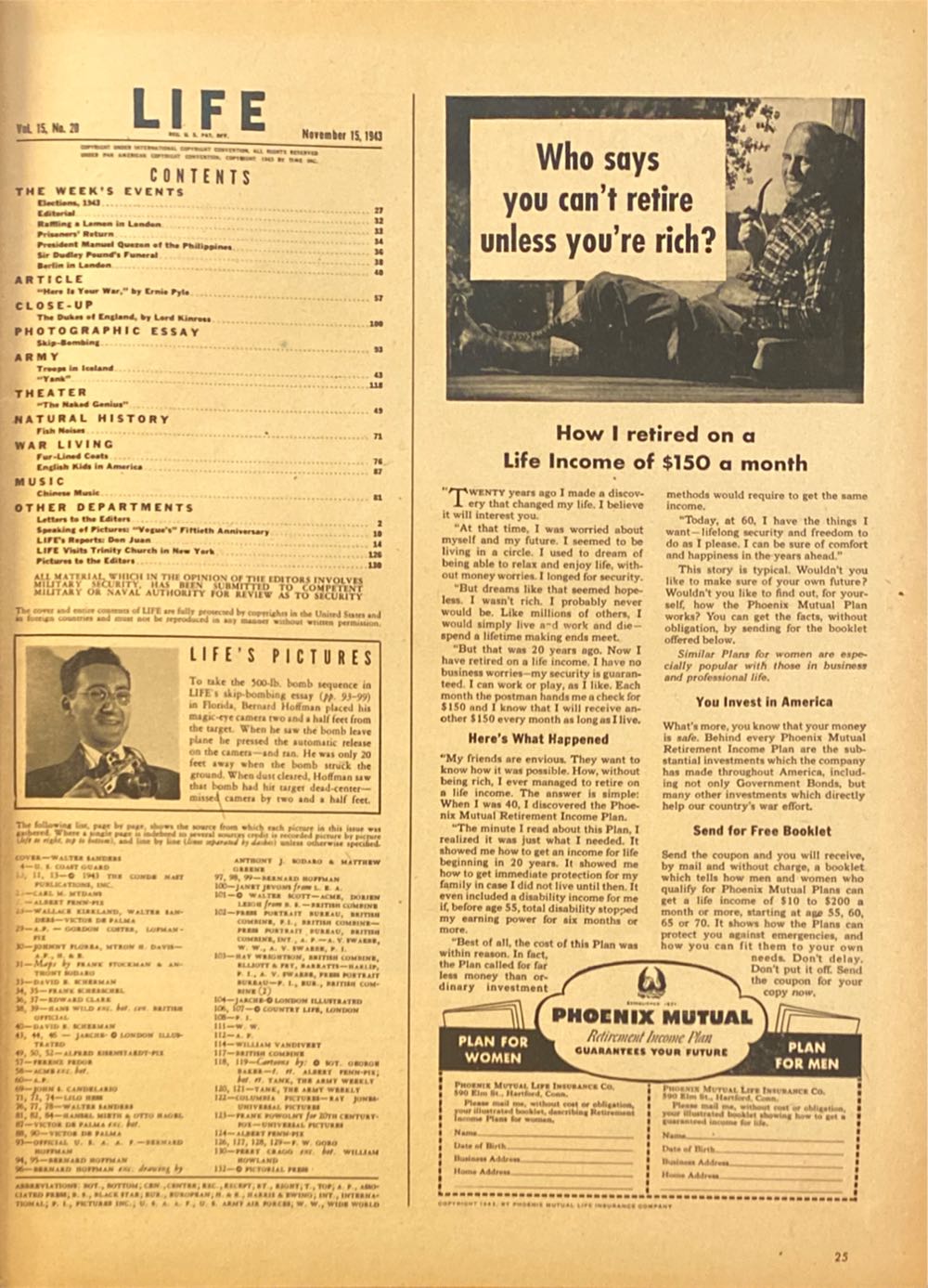 Life  (November) magazine collectible - Main Image 3