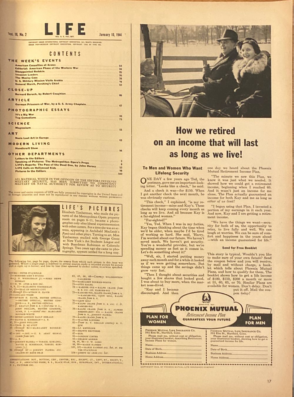 Life  (January) magazine collectible - Main Image 3