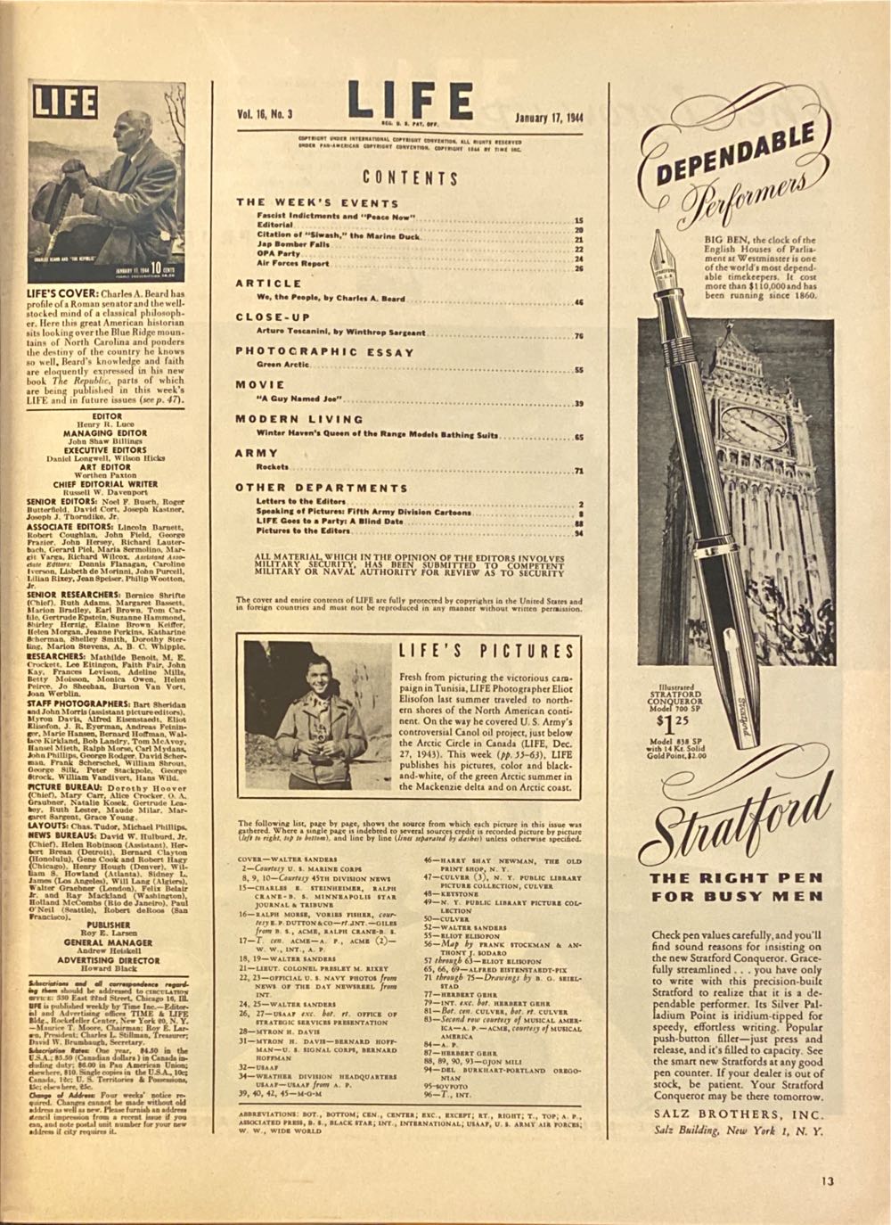 Life  (January) magazine collectible - Main Image 3