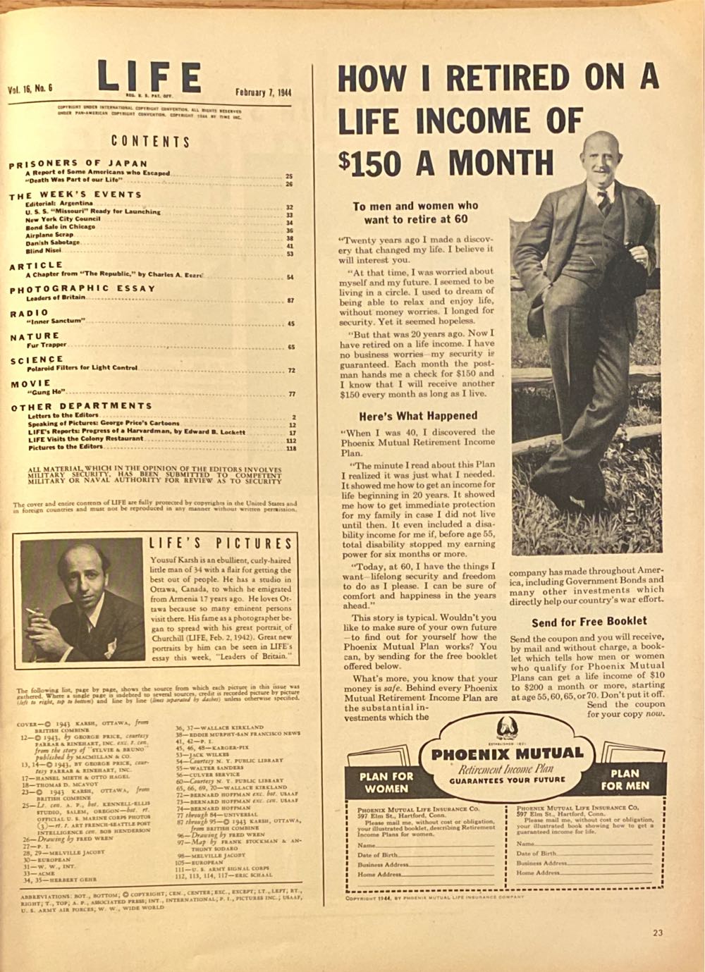 Life  (February) magazine collectible - Main Image 3