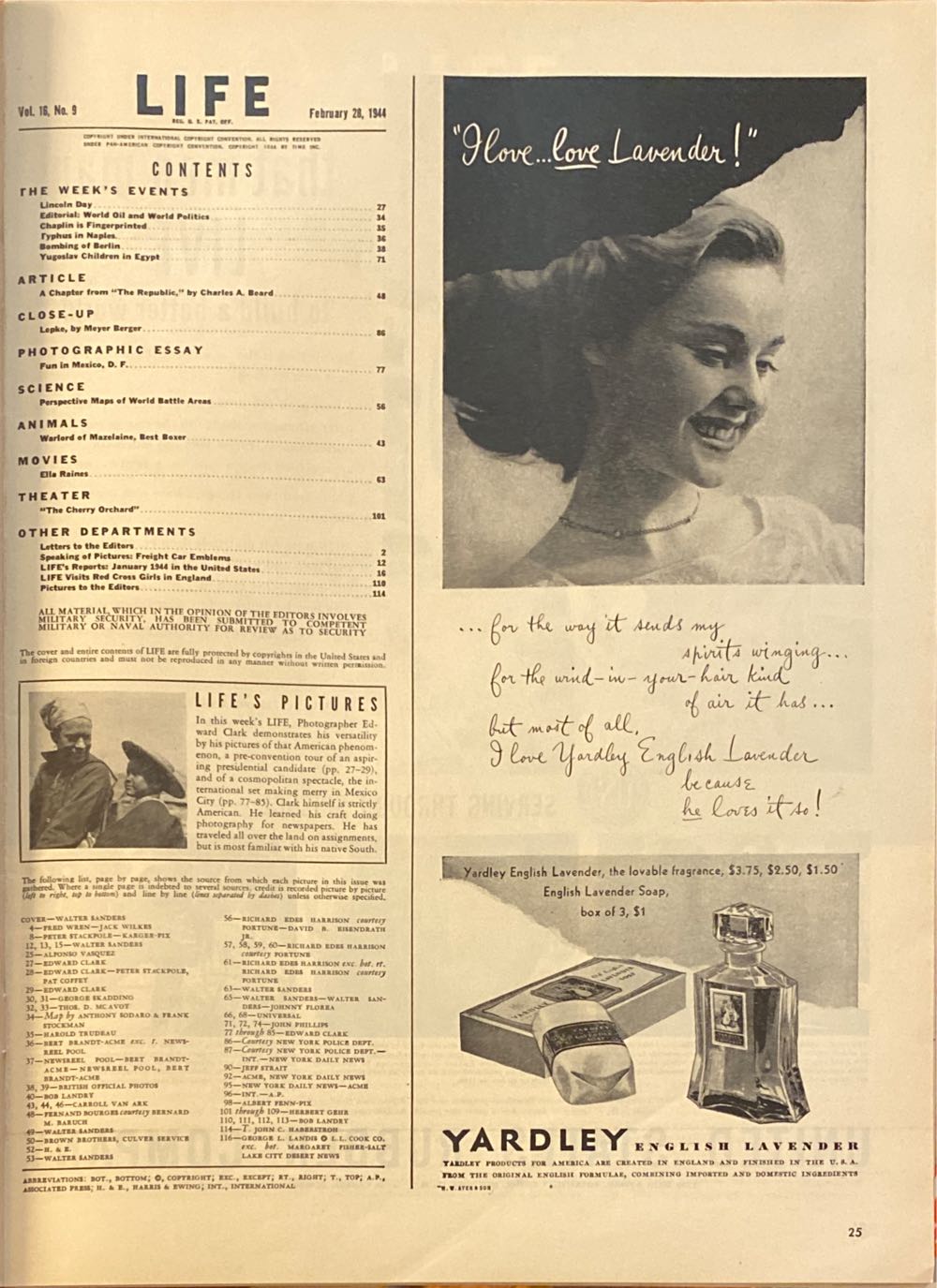 Life  (February) magazine collectible - Main Image 3